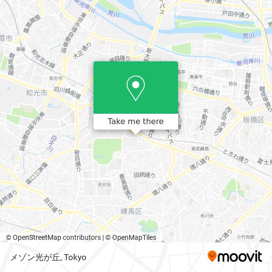 メゾン光が丘 map