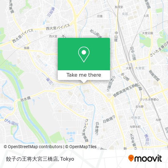 餃子の王将大宮三橋店 map