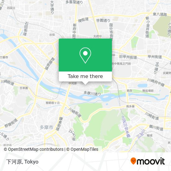 下河原 map