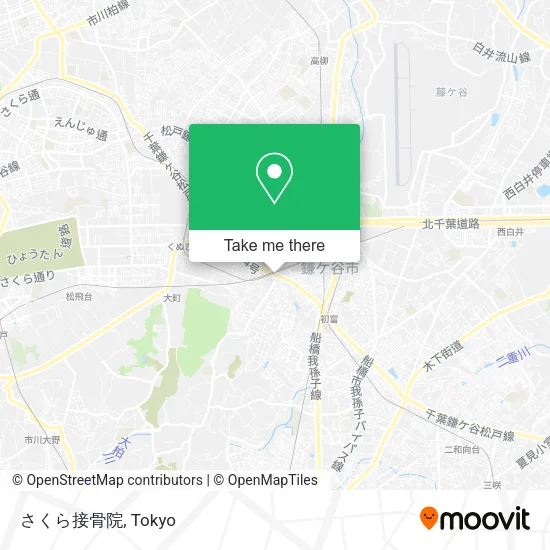さくら接骨院 map
