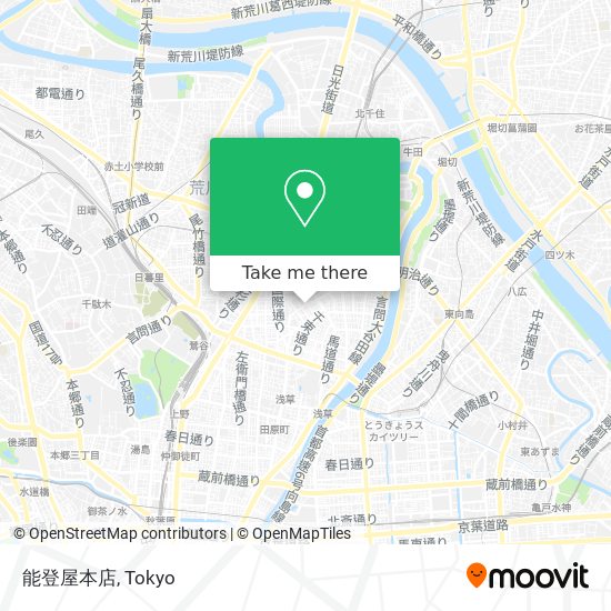 能登屋本店 map