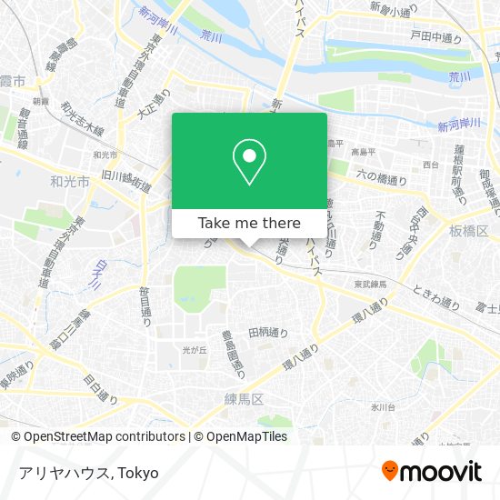 アリヤハウス map