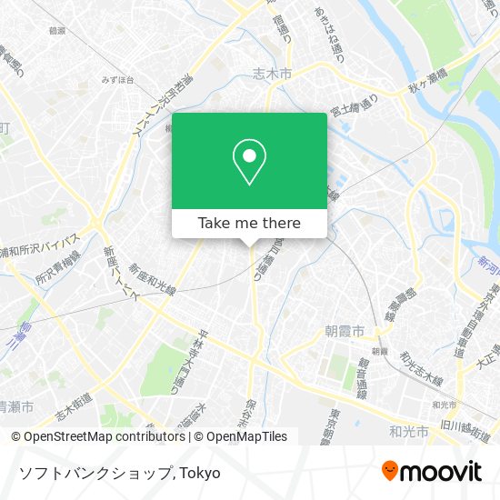 ソフトバンクショップ map