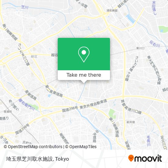 埼玉県芝川取水施設 map