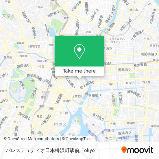 パレステュディオ日本橋浜町駅前 map