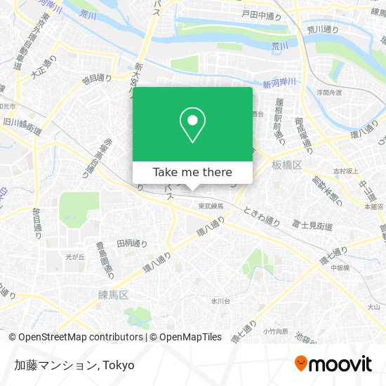 加藤マンション map