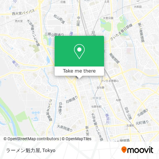 ラーメン魁力屋 map