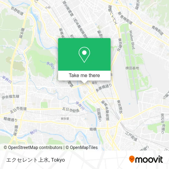 エクセレント上水 map