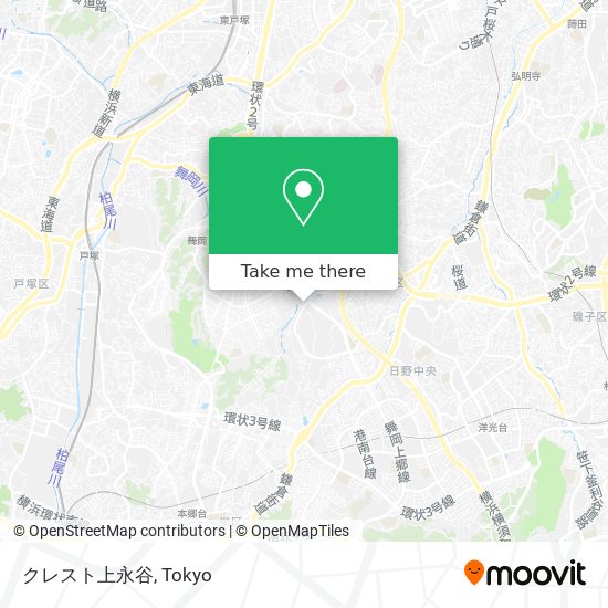 クレスト上永谷 map