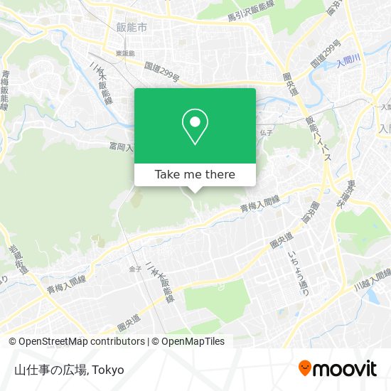 山仕事の広場 map