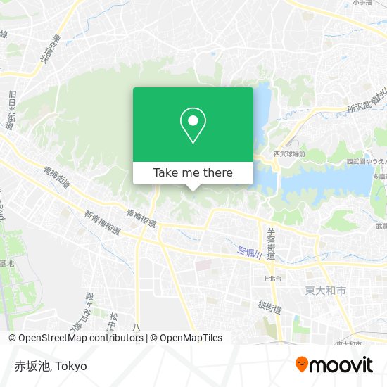 赤坂池 map