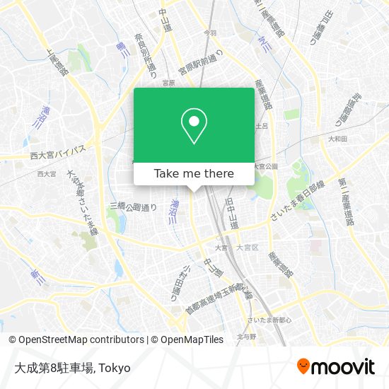 大成第8駐車場 map