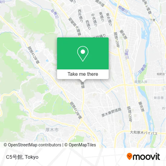 C5号館 map