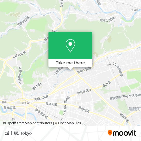 城山橋 map