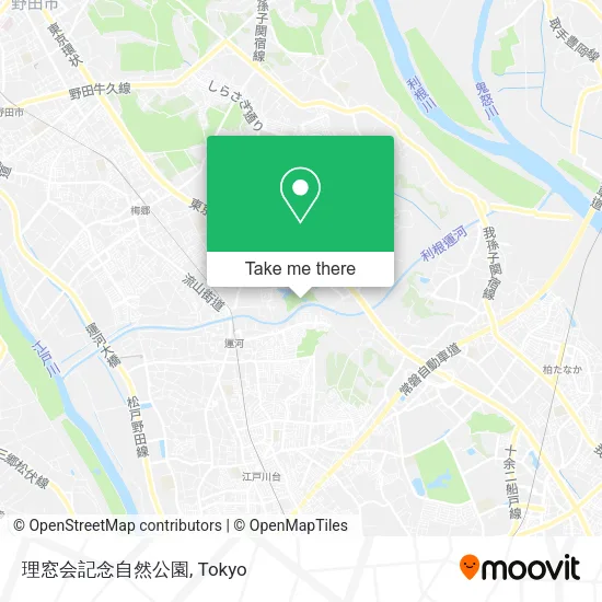 理窓会記念自然公園 map