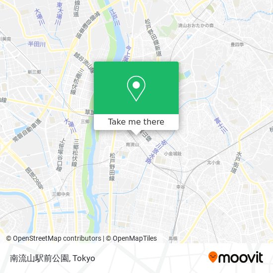 南流山駅前公園 map