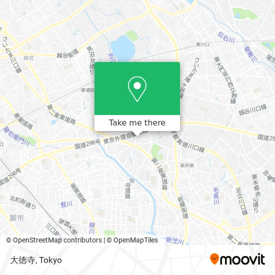 大徳寺 map