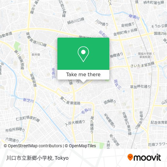 川口市立新郷小学校 map