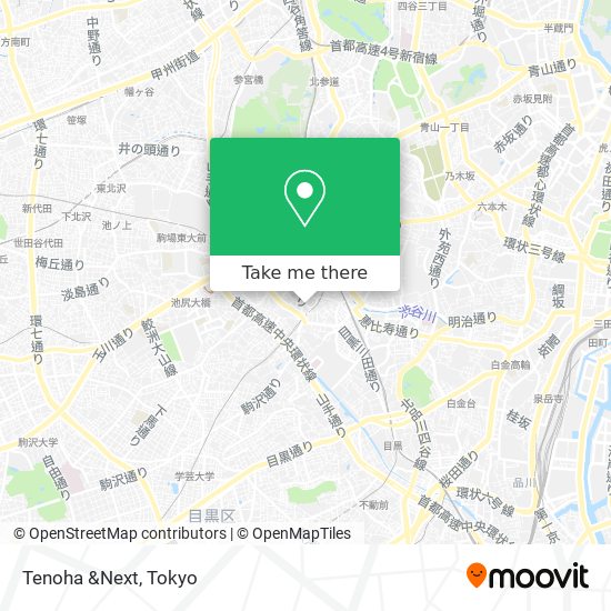 Tenoha &Next map