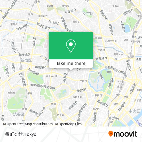 番町会館 map