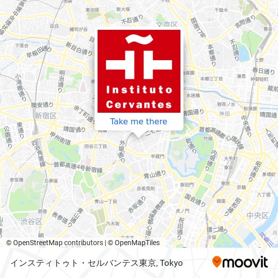 インスティトゥト・セルバンテス東京 map