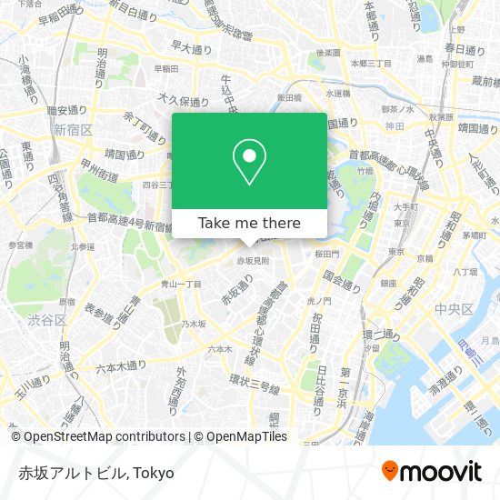 赤坂アルトビル map