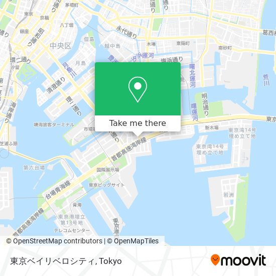 東京ベイリベロシティ map