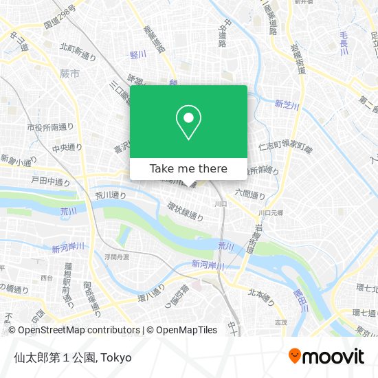 仙太郎第１公園 map