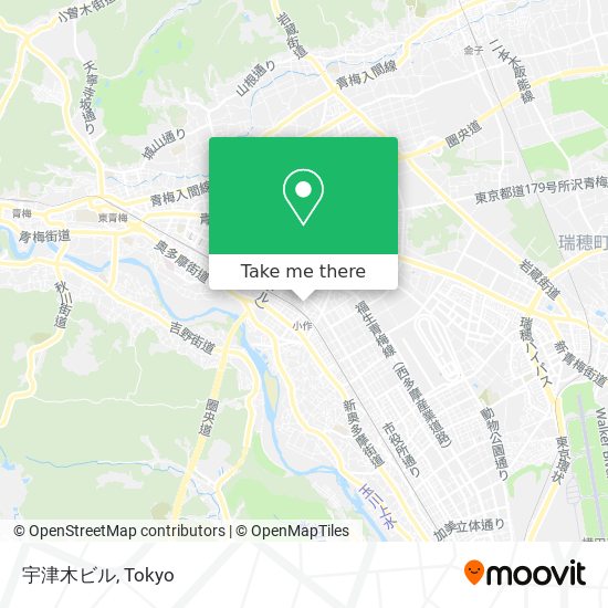 宇津木ビル map