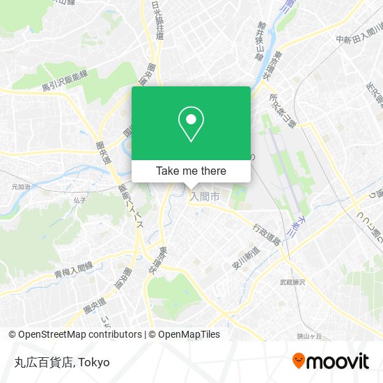 丸広百貨店 map
