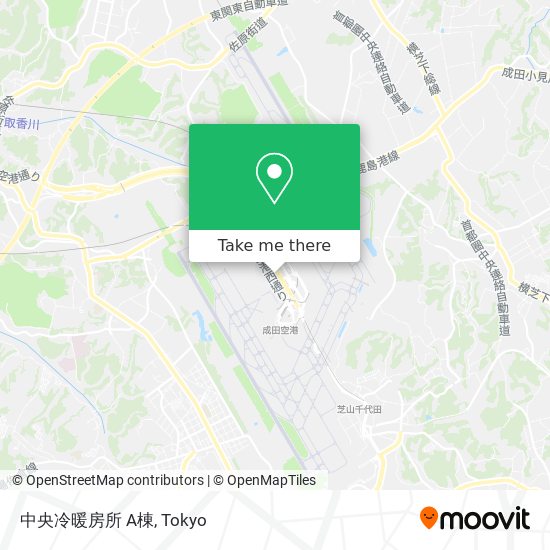 中央冷暖房所 A棟 map
