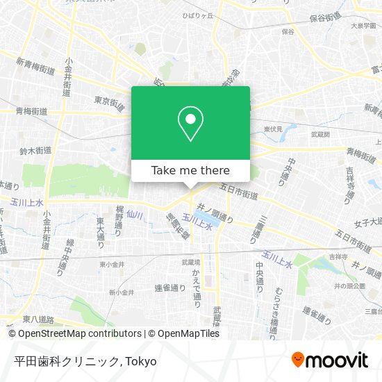 平田歯科クリニック map