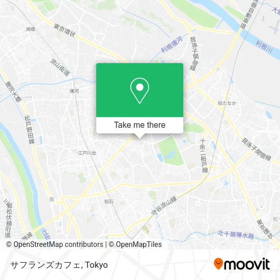 サフランズカフェ map