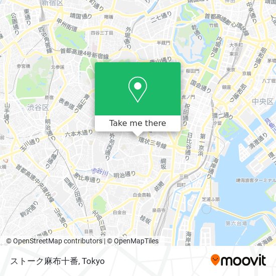 ストーク麻布十番 map