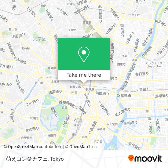 萌えコン＠カフェ map