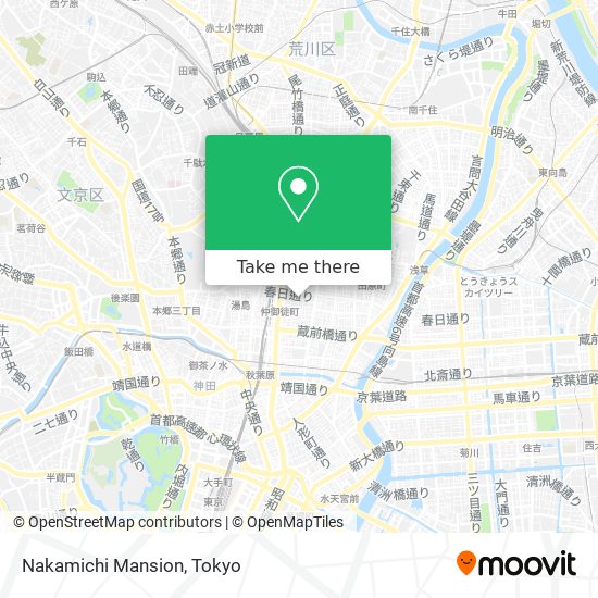 Nakamichi Mansion map