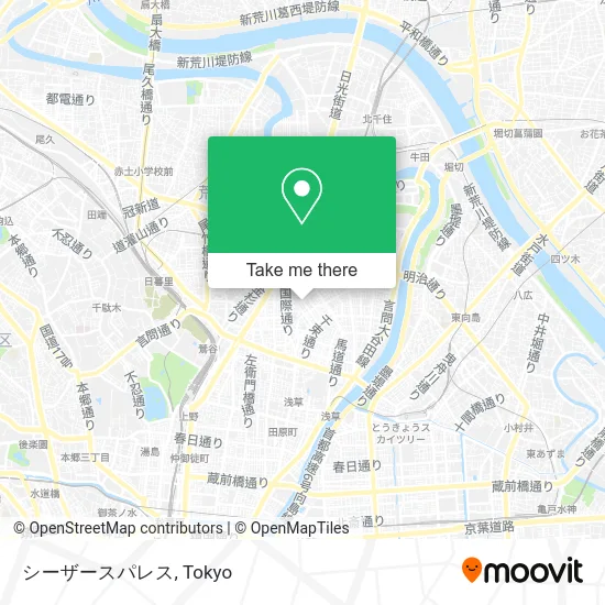 シーザースパレス map