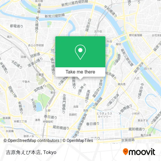 吉原角えび本店 map