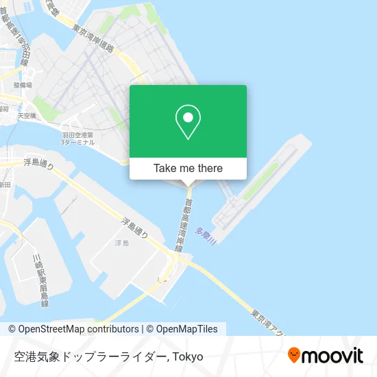 空港気象ドップラーライダー map