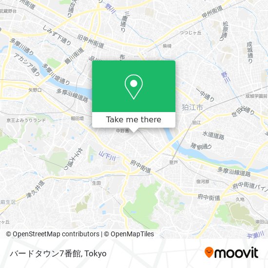 バードタウン7番館 map