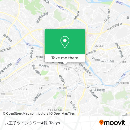 八王子ツインタワーA館 map