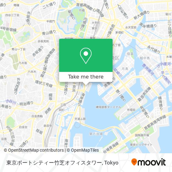 東京ポートシティー竹芝オフィスタワー map