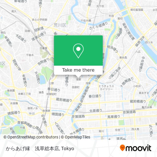 からあげ縁　浅草総本店 map