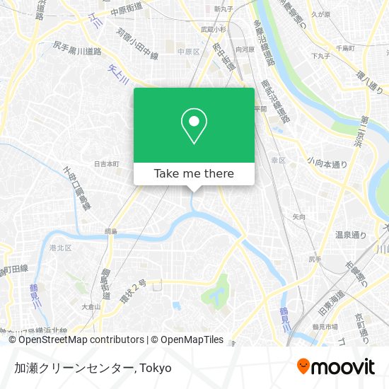 加瀬クリーンセンター map