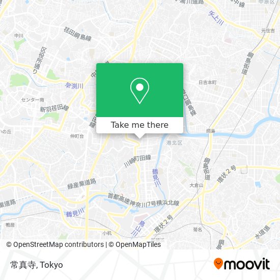 常真寺 map