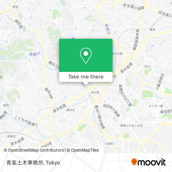 青葉土木事務所 map