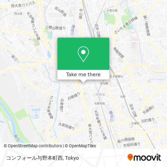 コンフォール与野本町西 map