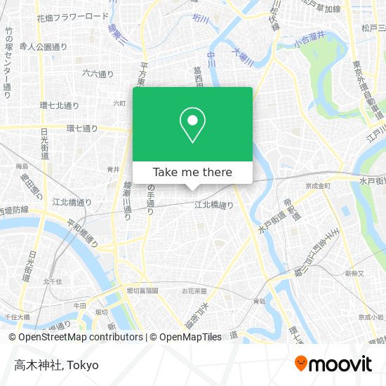 高木神社 map