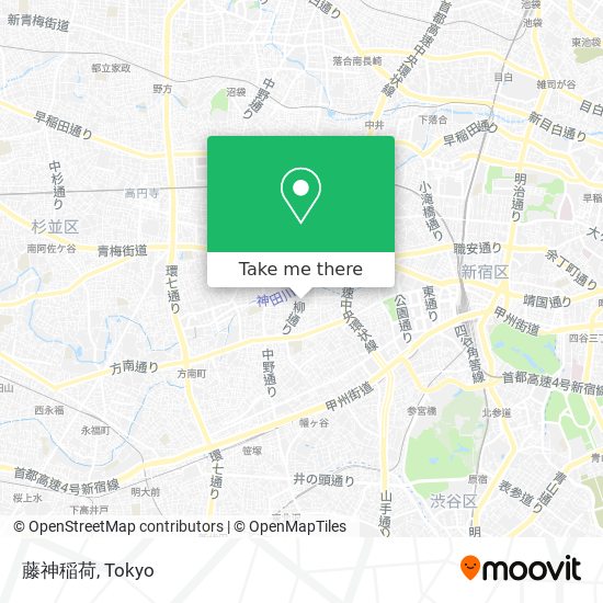 藤神稲荷 map