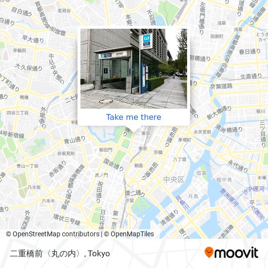 二重橋前〈丸の内〉 map